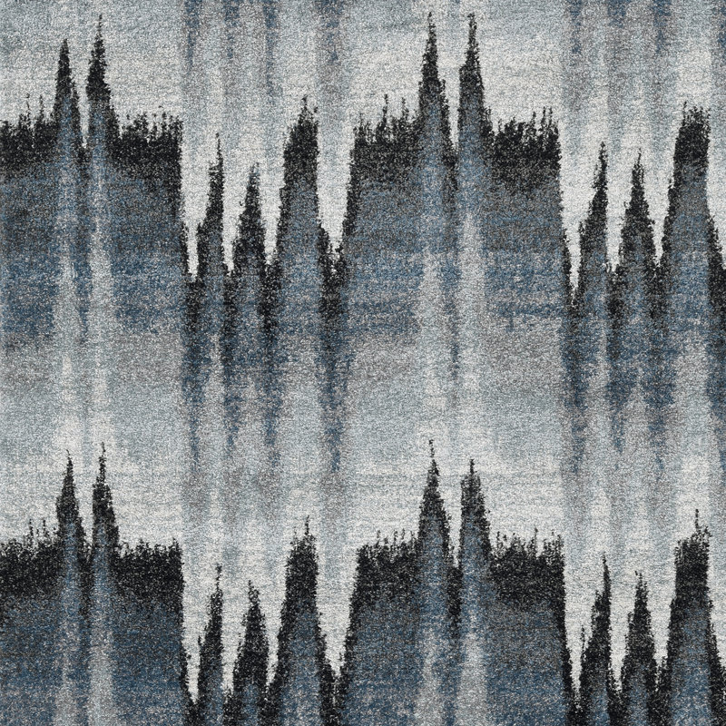 Abstract Indoor Rug, Rectangle 7'10"X 10'10"