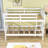 Dekon Kids Twin Over Twin Bunk Bed-1477261735