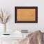 Dalat Cherry Framed Corkboard, Natural Cork Bulletin Board, Organization Board, Pin Board-2109320396-2109320386