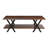 Solid Wood Top Single Coffee Table