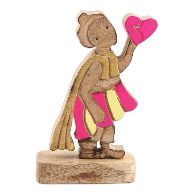 Sculpture en bois faite à la main