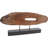 Swifton 15" Brown and Black Wood and Metal Modern Abstract Tabletop Sculpture