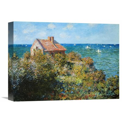 Fishermans Cottage by Claude Monet - Wrapped Canvas Print -  Vault W Artwork, 315A26BF6A3D4DEB931261BAC3AFCD53