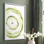 Reproduction encadrée Lichen Halo III - bois massif-962841056-962841059