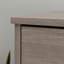 Commode 4 tiroirs, finition brune