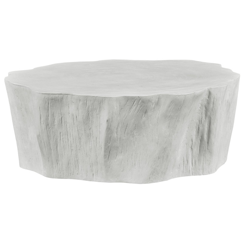 Table basse Hulme, Blanc