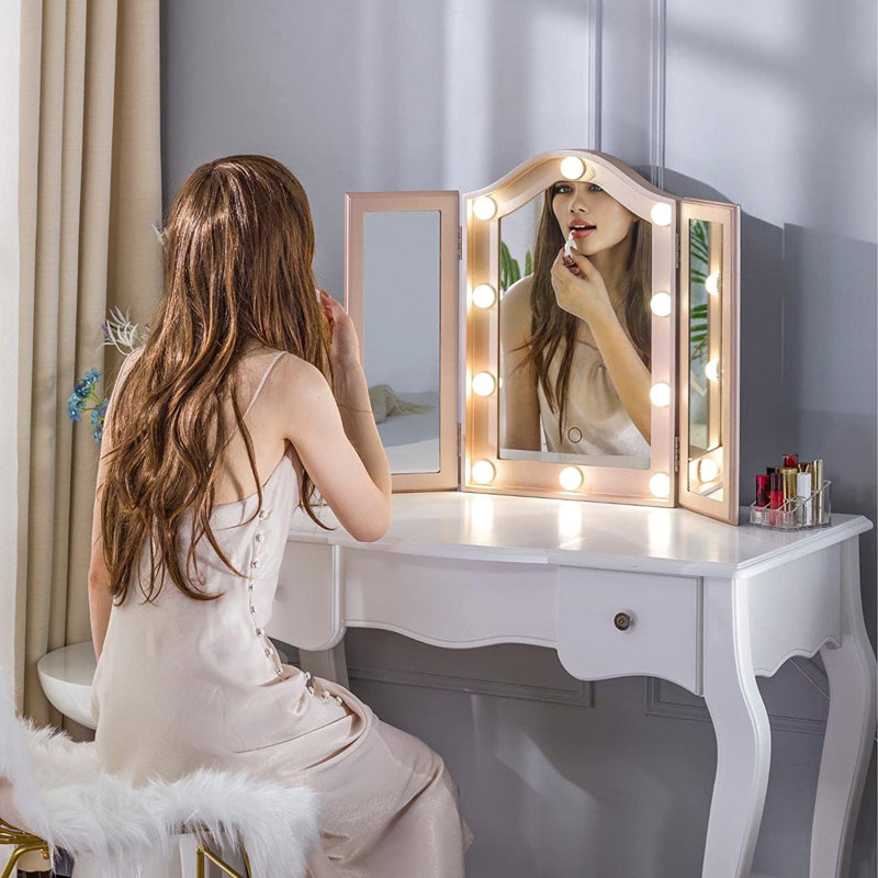 Miroir Ludowici, Or rose