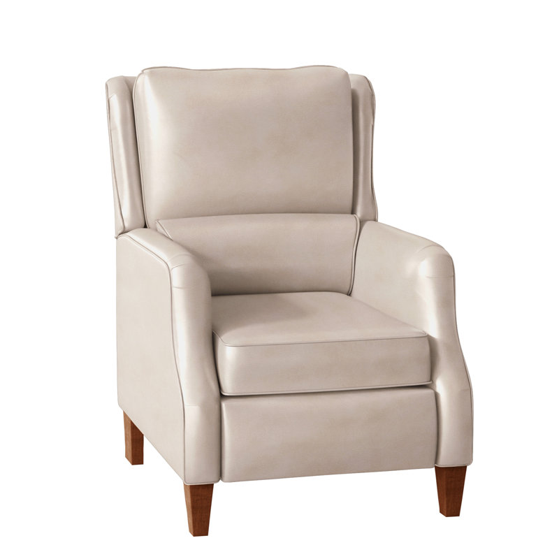 Schaumburg Recliner, Outsider Raven Genuine Leather, Espresso, Manual