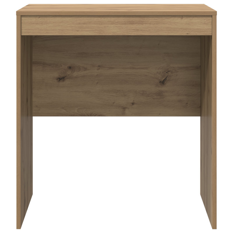 Writing Desk Particle Board 76 Cm, 76cm H x 70cm W x 50cm D, Artisan Oak
