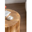 Table basse cylindrique de style rétro avec motif en relief vertical, table basse, table de salon-841357016-841357019