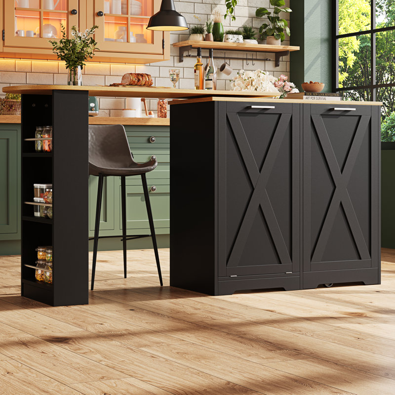Wood Kitchen Island