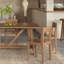 Junice Ash Solid Wood Dining Table-100897663