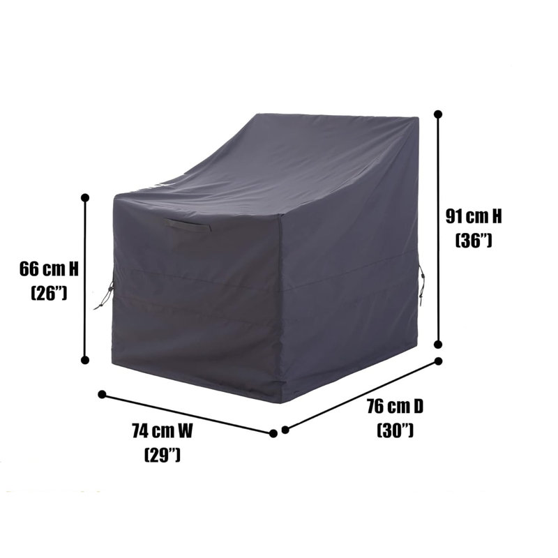 74 cm W Outdoor Patio Chair Cover