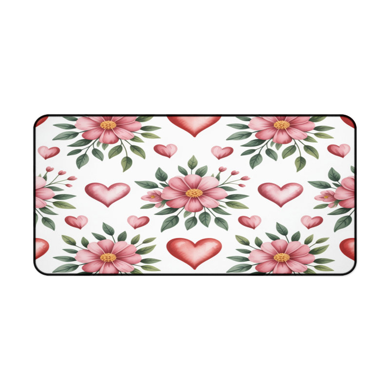 Polyester Desk Pad, 14.4x12.1