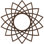 20"OD x 7 3/4"ID x 1/2"P Eleanor Architectural Grade PVC Pierced Ceiling Medallion, Copper