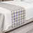 Ambesonne Boho Bed Runner Hatched Nested Rhombs Eggshell and Multicolor-106940773