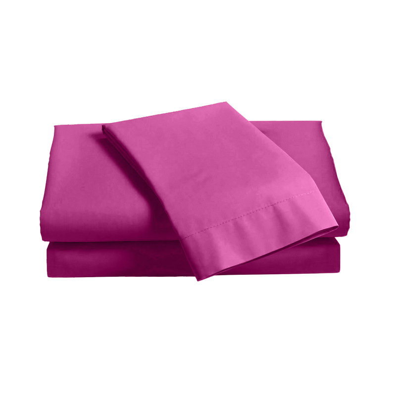 Percale Valance Sheet Polycotton Solid Colour Bed Sheet Single Double King Super King Machine Washable High Quality, Navy