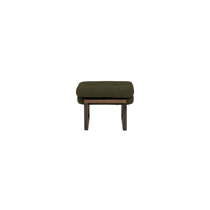 Melinda Upholstered Bench, 18" H x 24" W x 22" D, Dark Green