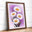 White Daisies, Golden Centers Botanical Art Print-134337799-134337818