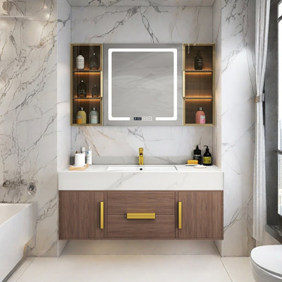 Armoire de salle de bain moderne et simple