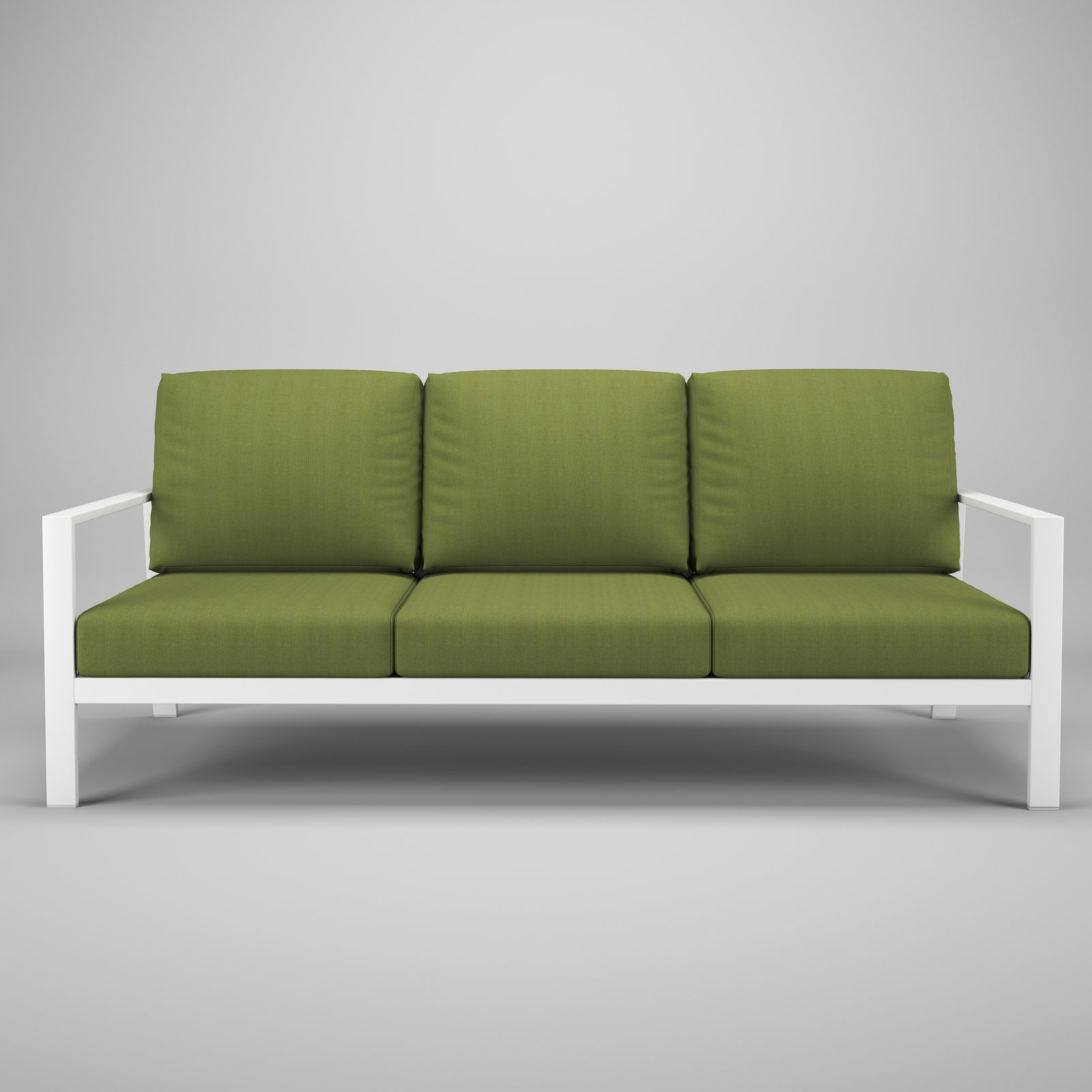 Townsend 80" Sunbrella® Patio Sofa, Spectrum Cilantro