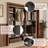 Thaliah 87.87''W Adjustable Shelves&Rods Closet System-1814256996