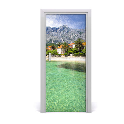 Beach Croatia Door Decal