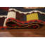 Tapis géométrique Kilim rouge 4 x 7