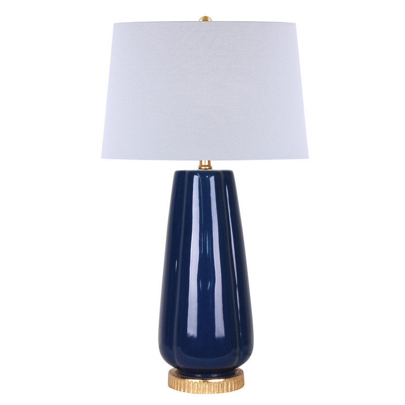 Lampe de table 27,5 po Monroe, Bleu