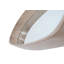 Maderia Wood Flat Wall Mirror