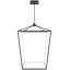 Luminaire suspendu géométrique 1 lumière DEL Lollar-643853178-643853176