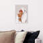 «Her Morning Coffee routine Glam», reproduction d'art sur toile pour le salon-1965904828-1965904829