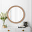 Miroir mural rond 27,5 po pour meuble-lavabo
