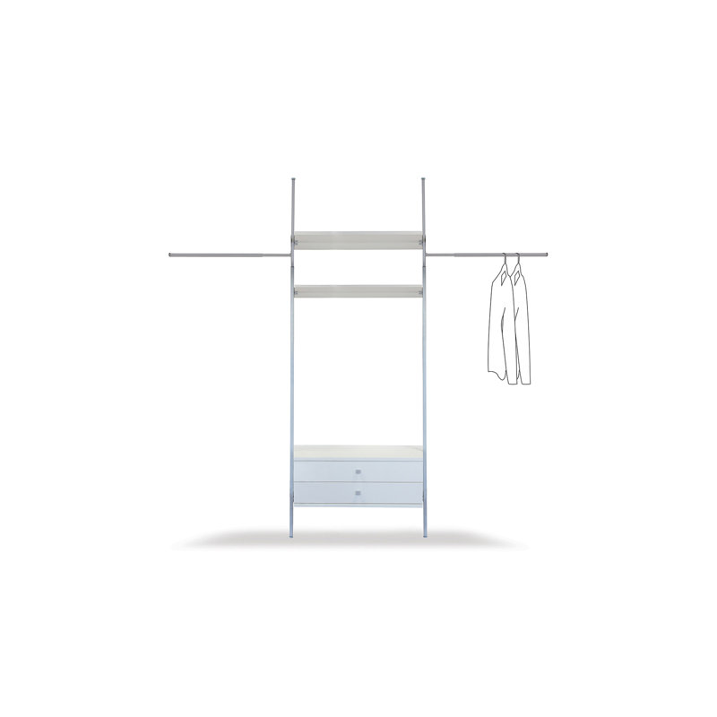 Aura 235cm - 355cm Closet System