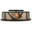 Rustic Lodge 4 - Light Flush Mount