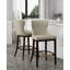 Tabouret de bar rembourré en cuir Blair-113051009-128617373-113051011