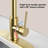 Topcraft Single Handle Single Hole Pull Down Kitchen Sink Faucet With Soap Dispenser-102192959