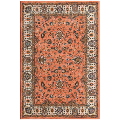 Tapis traditionnel Artez couleur saumon