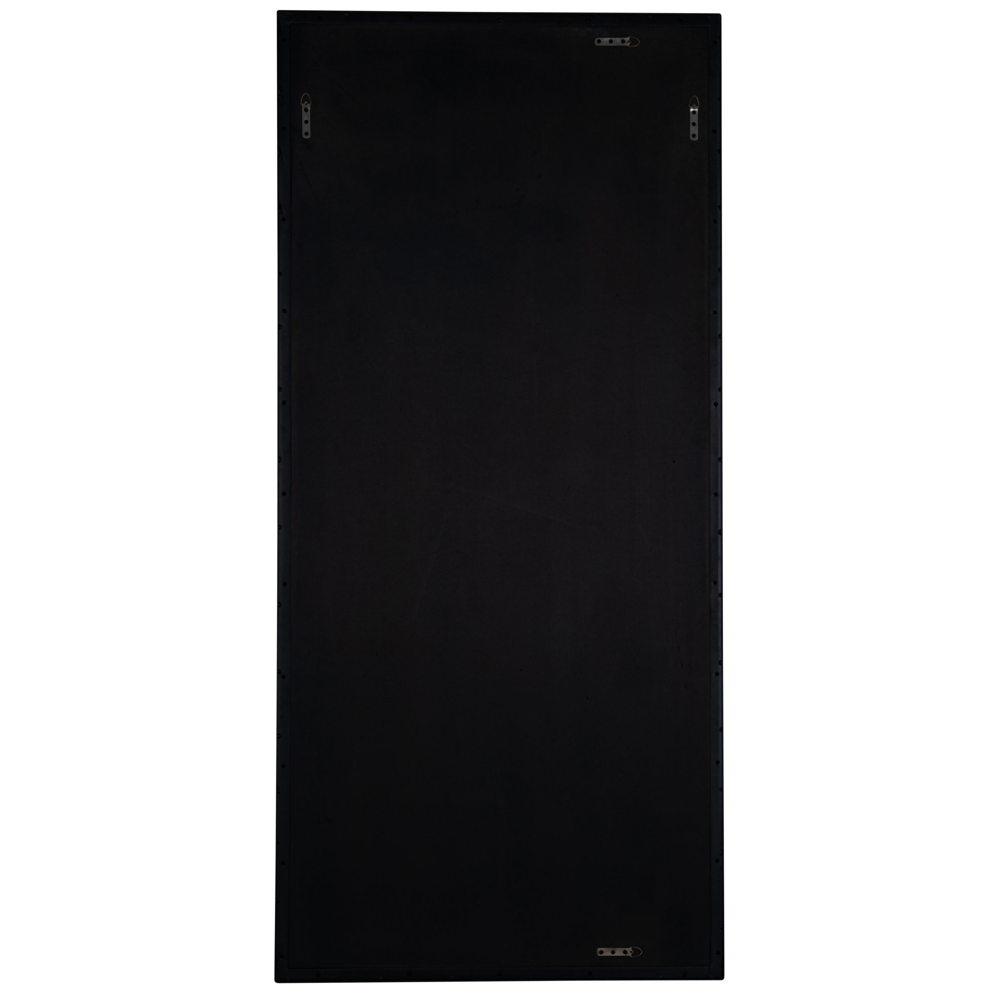 Eaton Metal Rectangle Mirror, Black