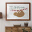 Merry Slothmas - Reproduction d'art graphique sur papier encadré-1948543467-1948543464-1897932143