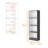 Tier Storage Shelves Bookcase