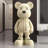 Resin bear decorative piggy bank statue