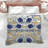 Blue Yellow Floral Comforter-128002471