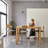Eden Oak Solid Wood Dining Table-114412360