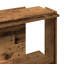Petite bibliothèque rectangulaire en bois d'ingénierie vidaXL-439108081-439107850