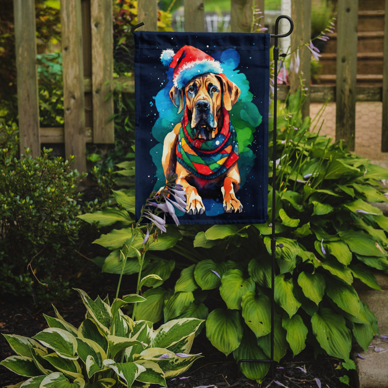 Drapeau de jardin en polyester à 2 faces, H 15,5 po x l 11,25 po
