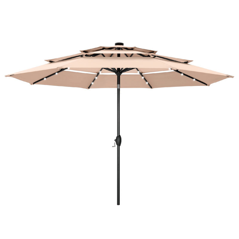 3m Market Parasol, Beige