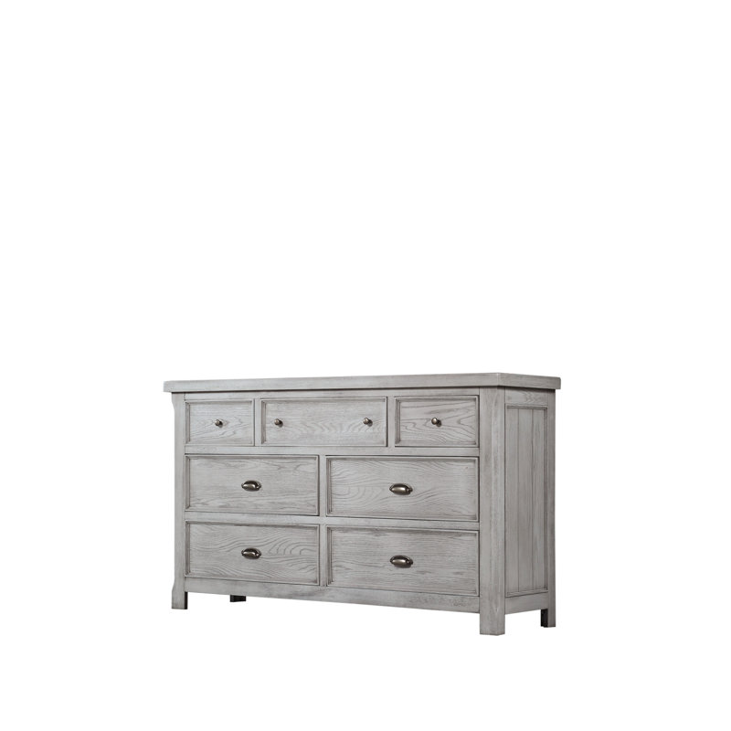 Commode double 7 tiroirs avec miroir Scheller