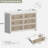Cevat Rattan 6-Drawers Dresser,Thickened Curved Profile Design-1795716531
