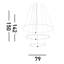 Lollis 3-Light Unique/Statement Chandelier